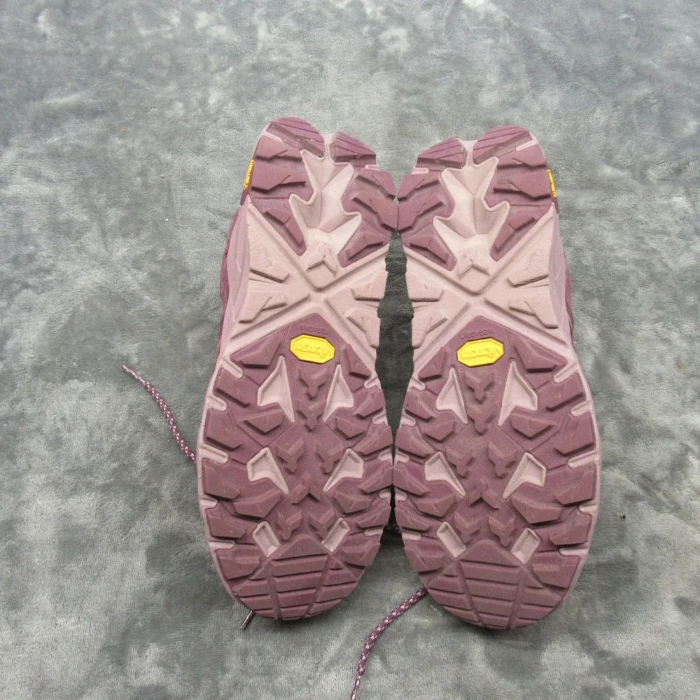 Hoka Womens Shoes 8.5 B Anacapa Low GTX Purple Trail‎ Goretex Light Grippy EUC - Picture 16 of 16